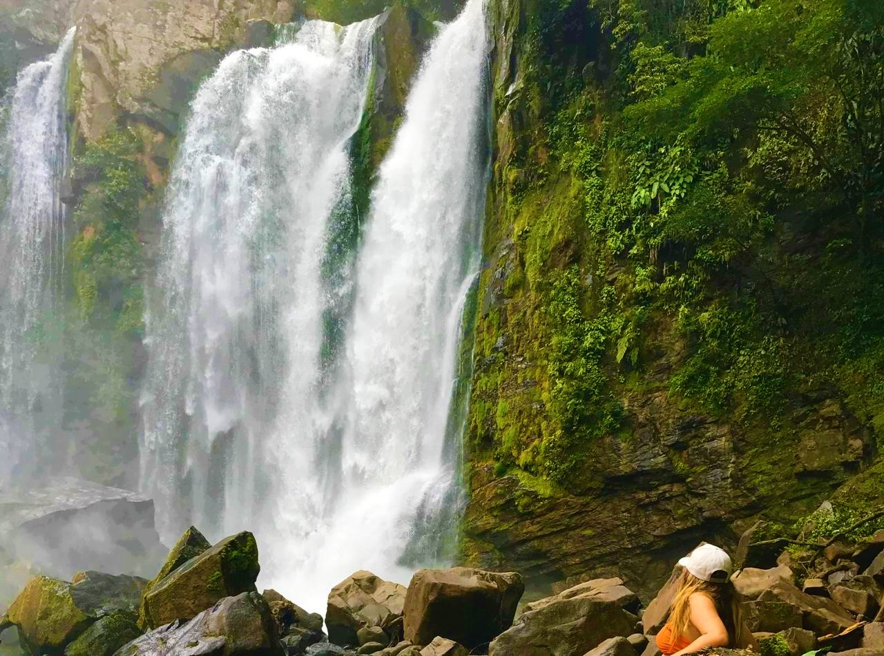 SLIDING DOWN WATERFALLS! 